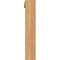 Ekena Millwork Thorton Block Smooth Bracket w/ Offset Brace, Western Red Cedar, 3 1/2"W x 16"D x 20"H BKT0402X16X20THR05SWR - alternate 2